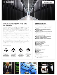 Simplify Your Data Centre Build-Outs And Upgrades